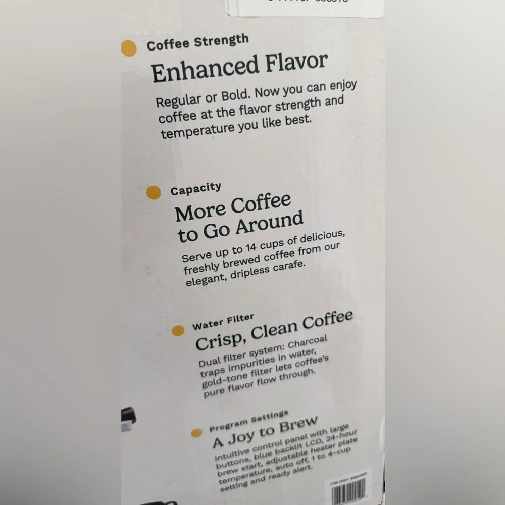 Cuisinart Programmable Brew coffee maker - Picture 3 of 4